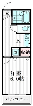 ベルクレール十条の物件間取画像